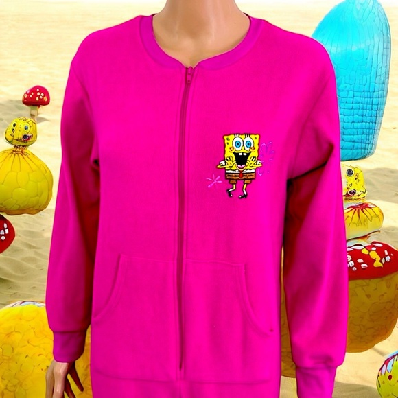 Nickelodeon SpongeBob SquarePants Micro Fleece PJs - Picture 4 of 16